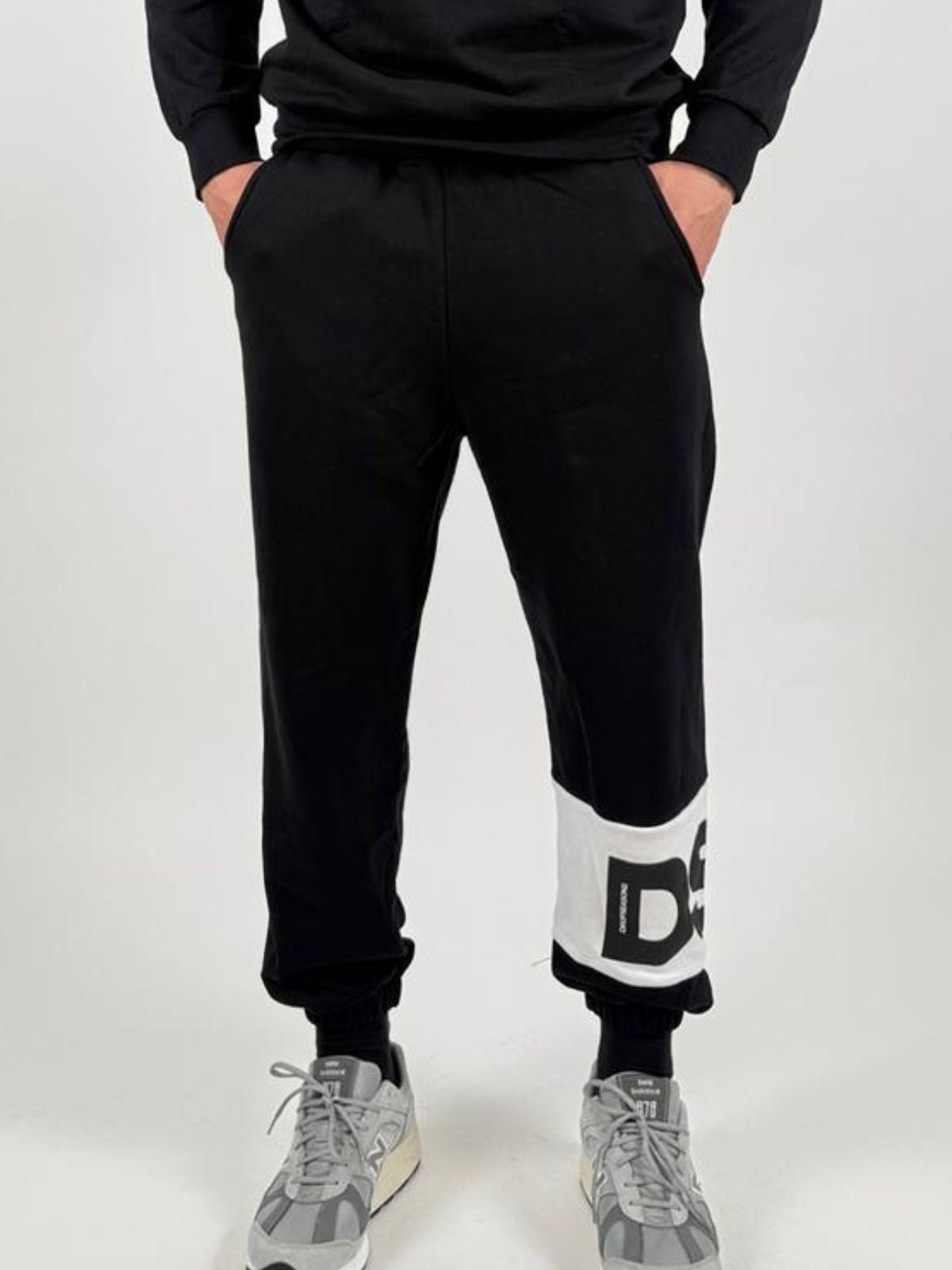 Pantalone Con Inserto Logato Uomo - Ds2 - World Fashion