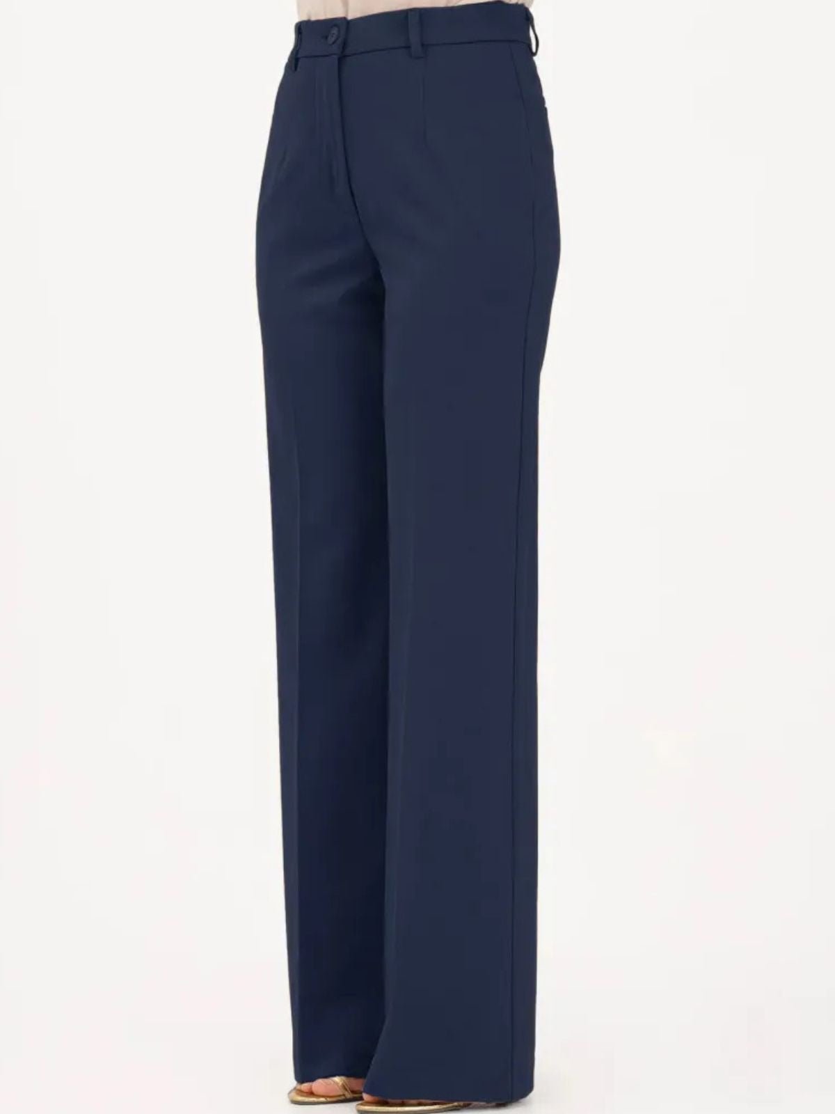 Pantalone diritto dal taglio sartoriale Donna - Vicolo - World Fashion