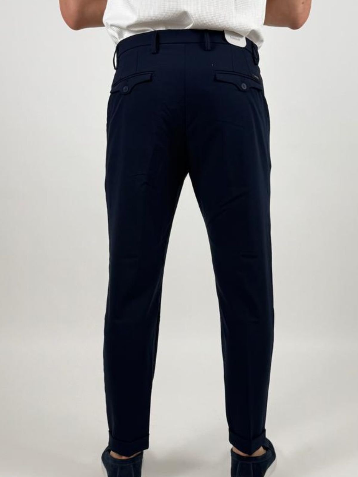 Pantalone elegante slim fit con pinces Uomo - Squad2 - World Fashion