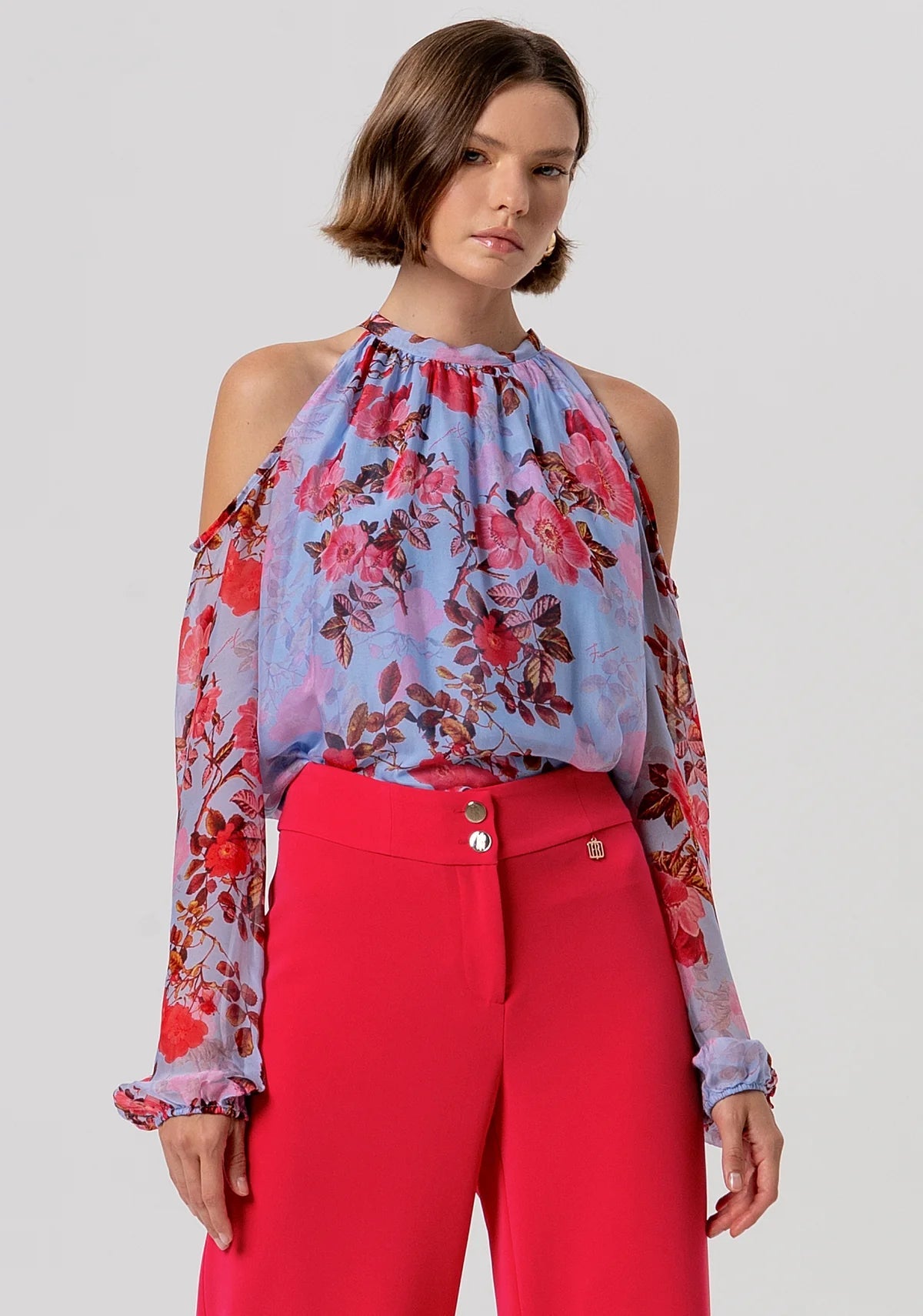 Pantalone flare a palazzo Donna - Fracomina - World Fashion