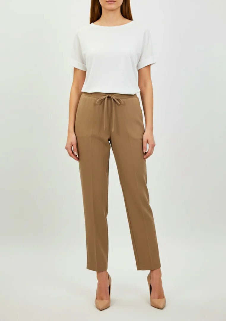 Pantalone Fluido Elasticizzato con Culisse Donna - GAUDI JEANS - 521BD25030 - World Fashion