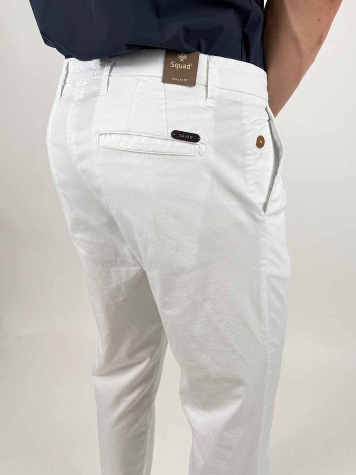 Pantalone in cotone Chino Uomo - Squad2 - World Fashion