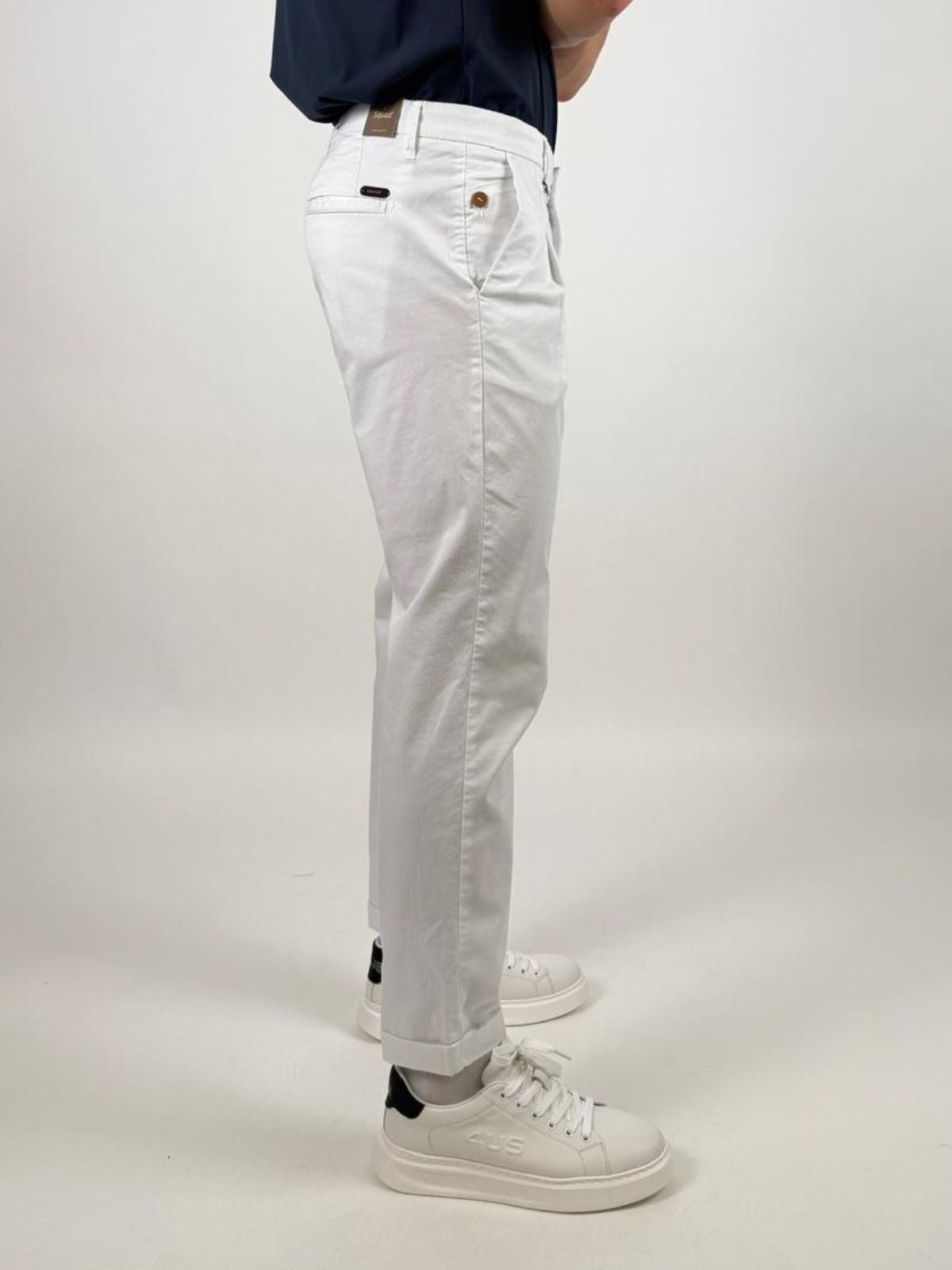 Pantalone in cotone Chino Uomo - Squad2 - World Fashion