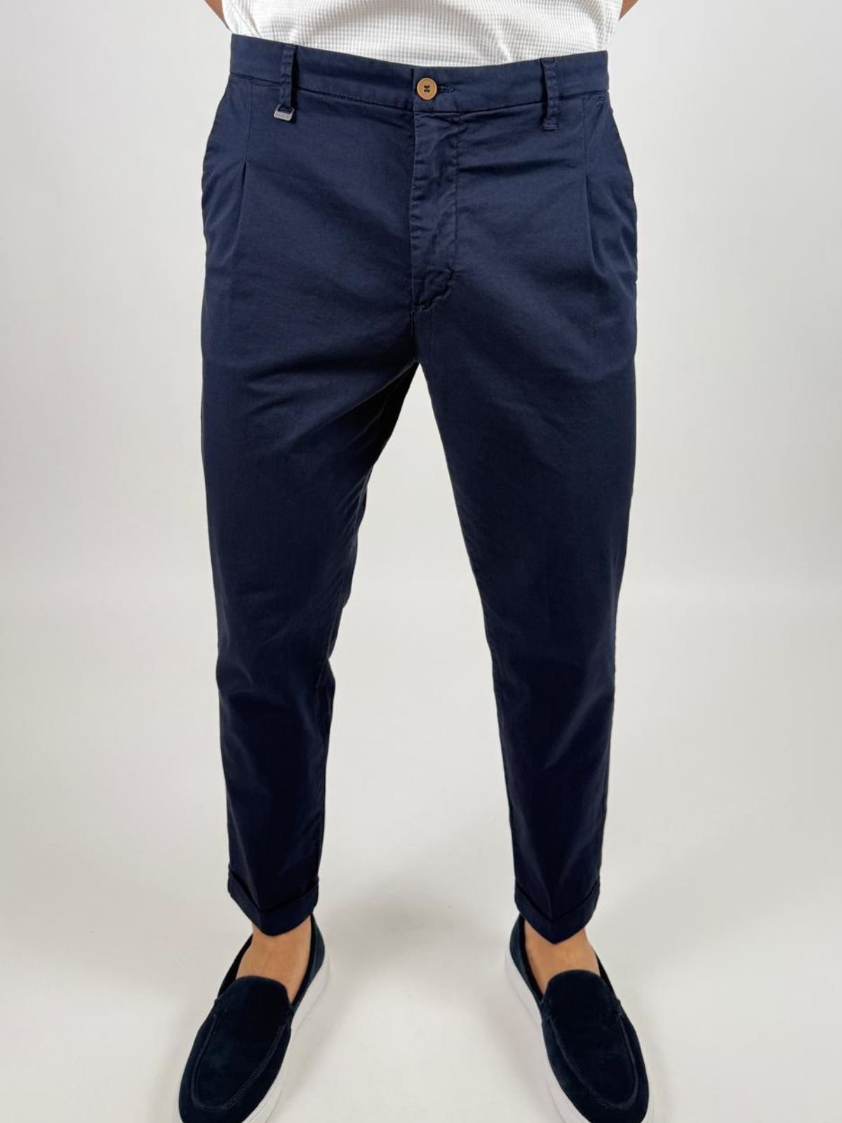 Pantalone in cotone Chino Uomo - Squad2 - World Fashion