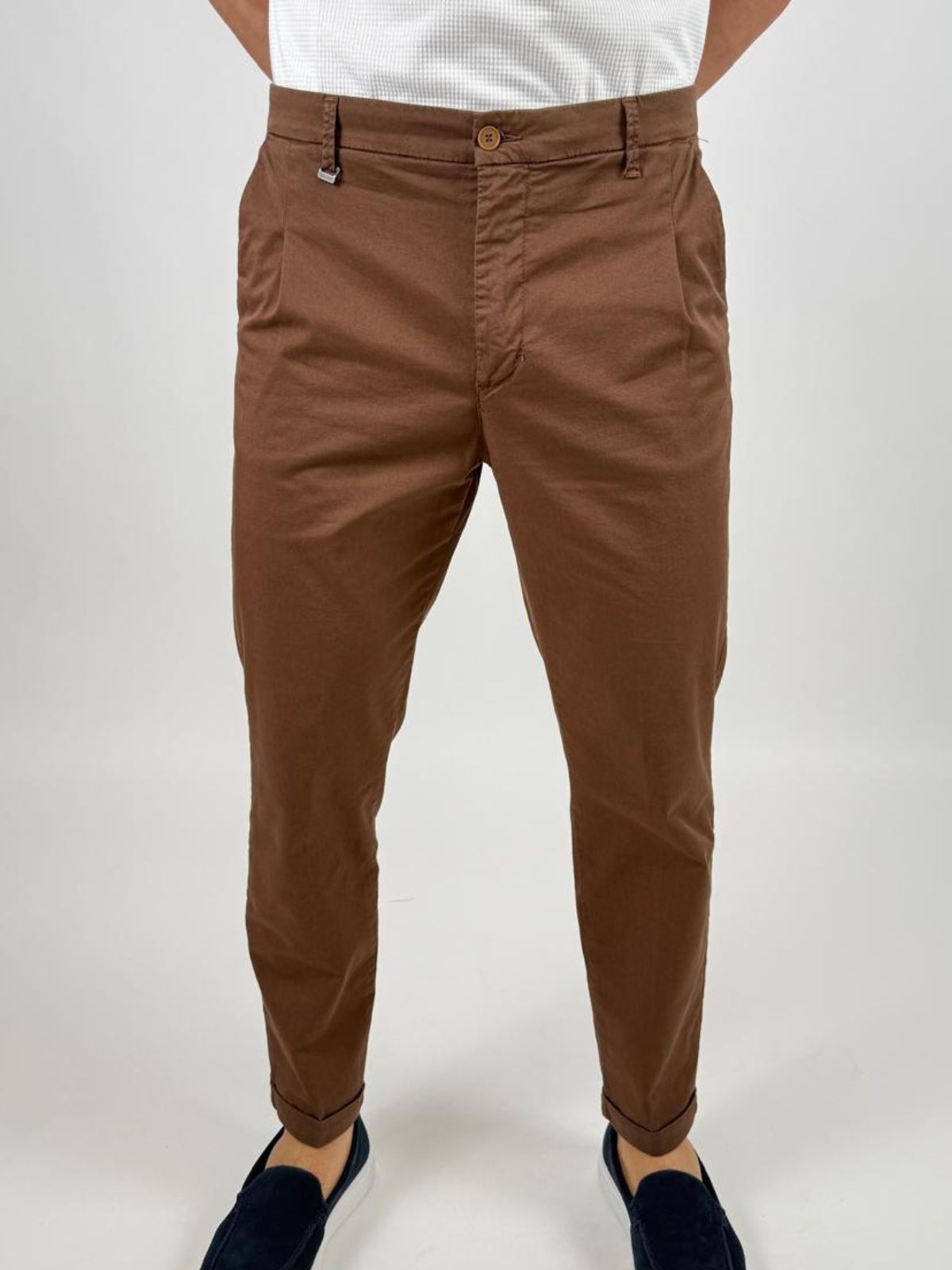 Pantalone in cotone Chino Uomo - Squad2 - World Fashion