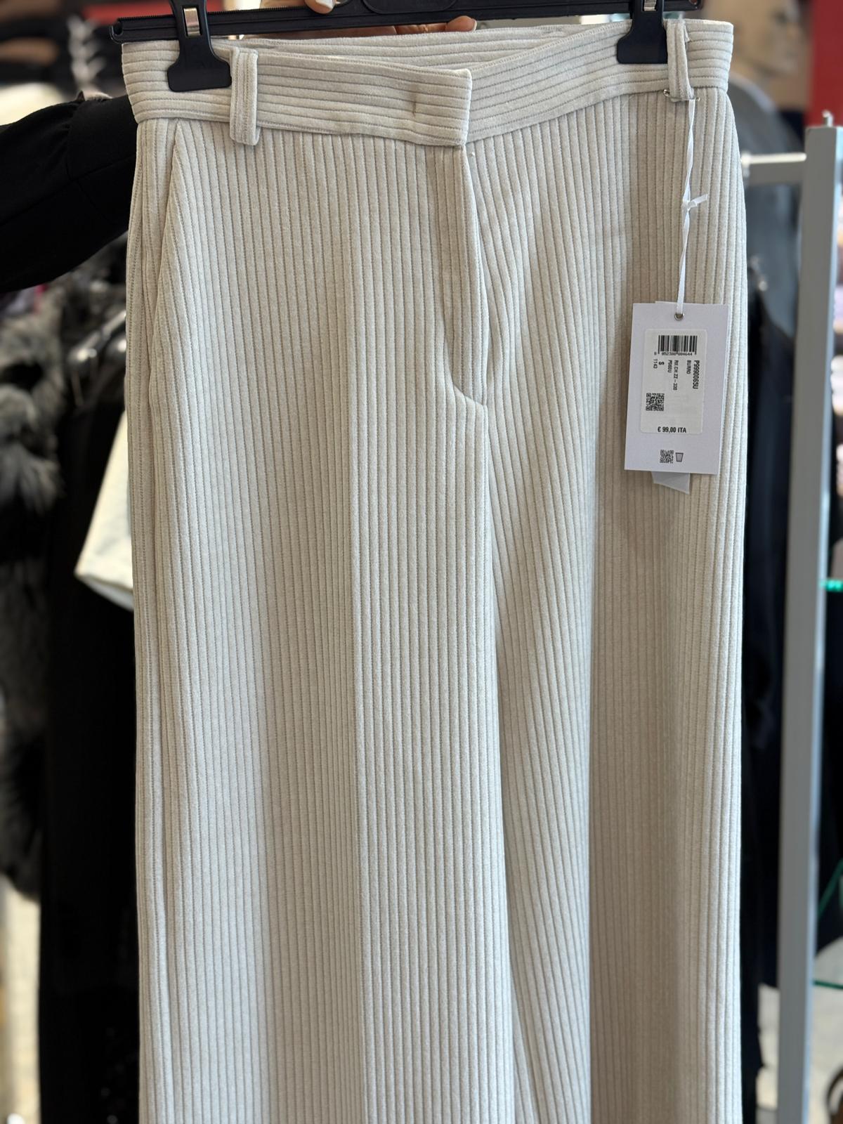 Pantalone in tessuto costinato Donna - IMPERIAL - P9990065U - World Fashion