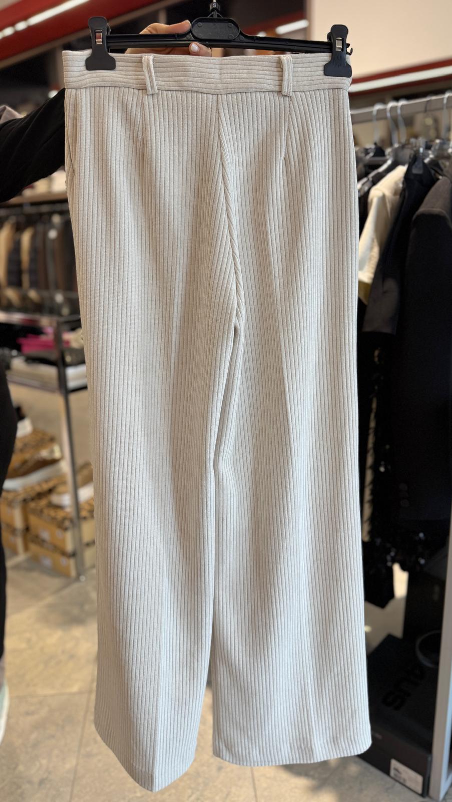 Pantalone in tessuto costinato Donna - IMPERIAL - P9990065U - World Fashion