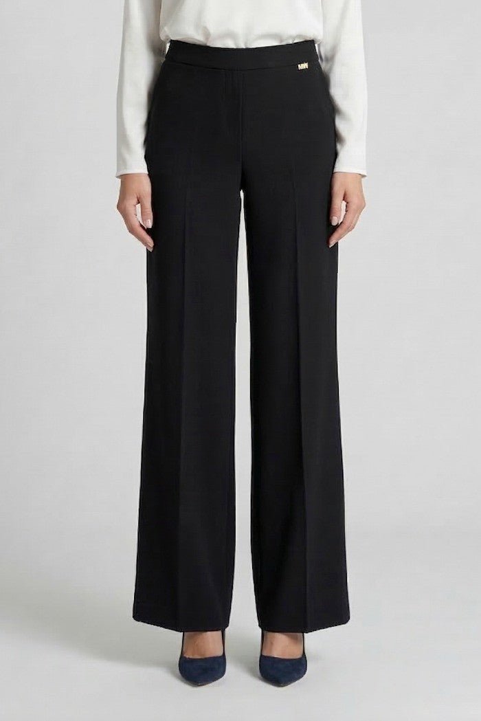 Pantalone In Tessuto Fluido Donna - Markup - World Fashion