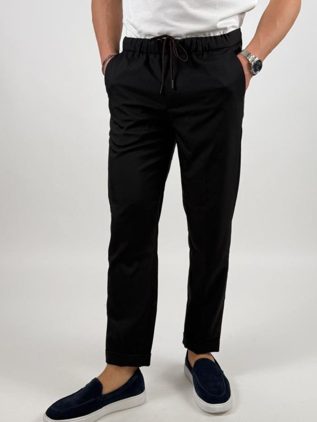 Pantalone jogger con coulisse Uomo - Squad2 - World Fashion
