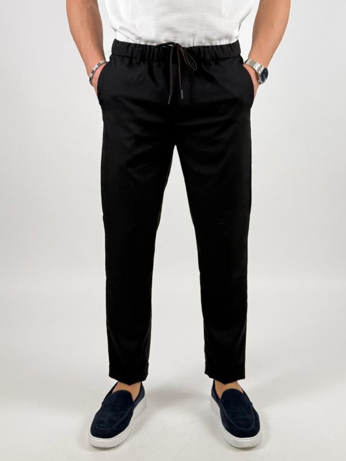 Pantalone jogger con coulisse Uomo - Squad2 - World Fashion