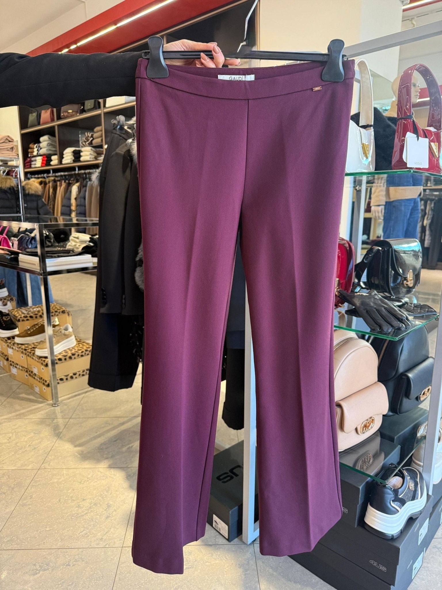 "Pantalone Lungo ""Full Milano""" Donna - GAUDI FASHION - 521FD24001 - World Fashion