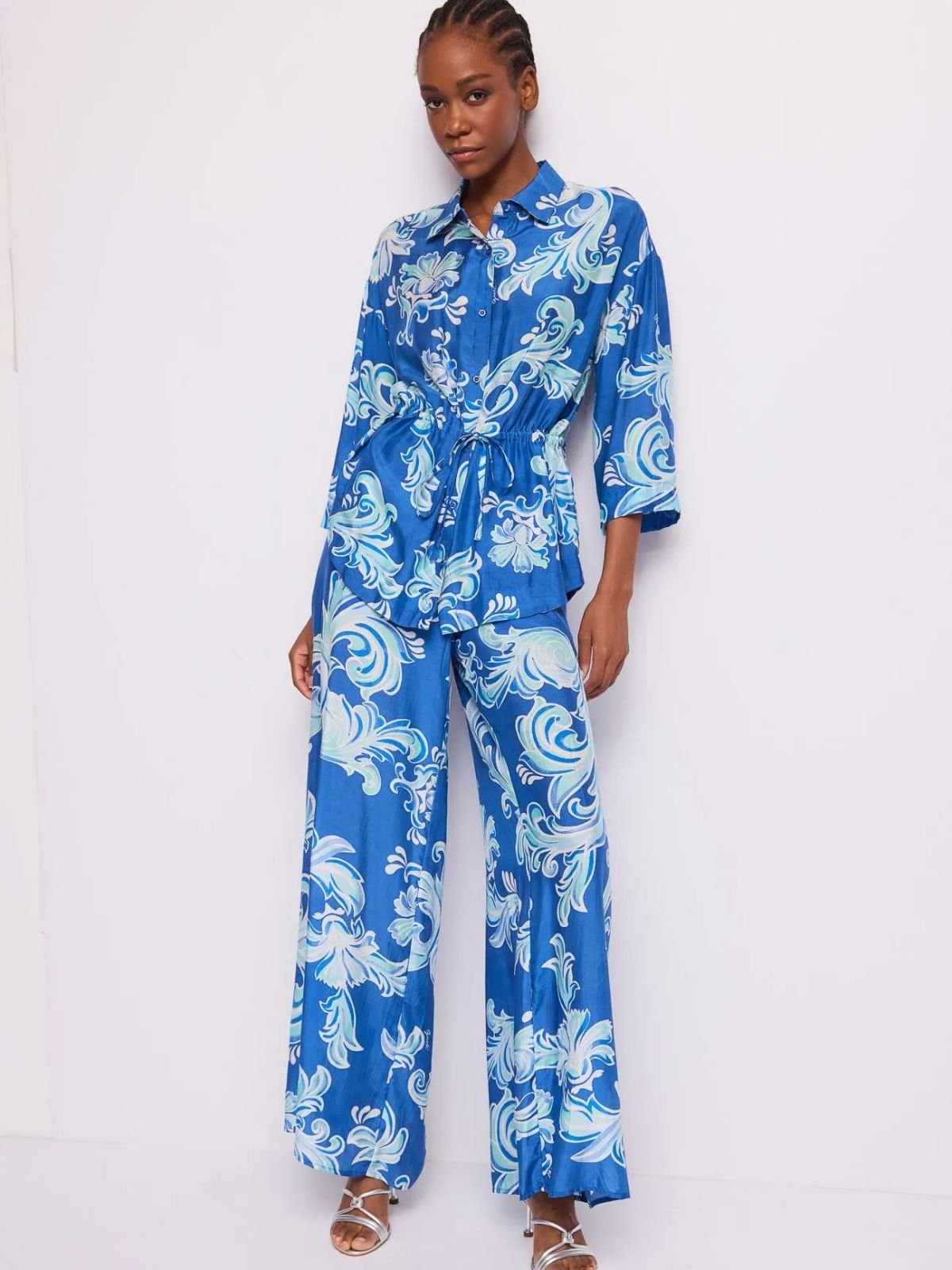 Pantalone Lungo Stampato Donna - Gaudì Fashion - World Fashion