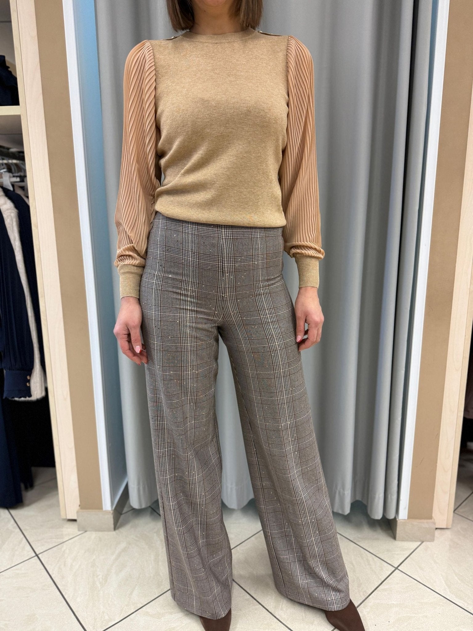 Pantalone palazzo. Donna - RINASCIMENTO - CFC0125029003 - World Fashion