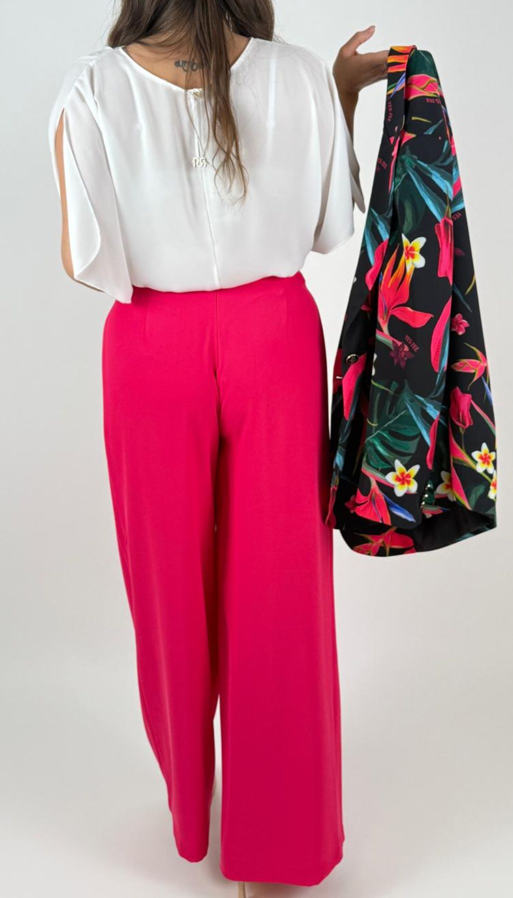 Pantalone Palazzo Donna - Yes Zee - World Fashion