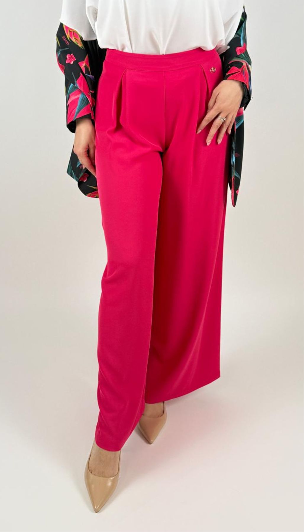 Pantalone Palazzo Donna - Yes Zee - World Fashion