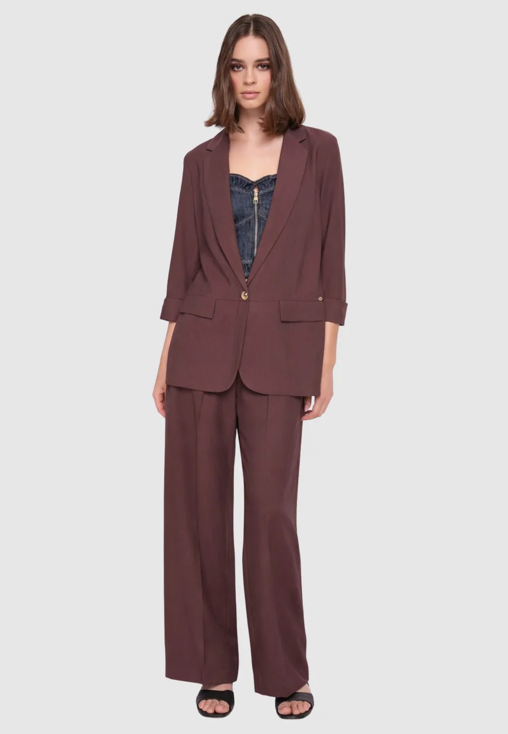 Pantalone palazzo in viscosa Donna - Gaudì Jeans - World Fashion