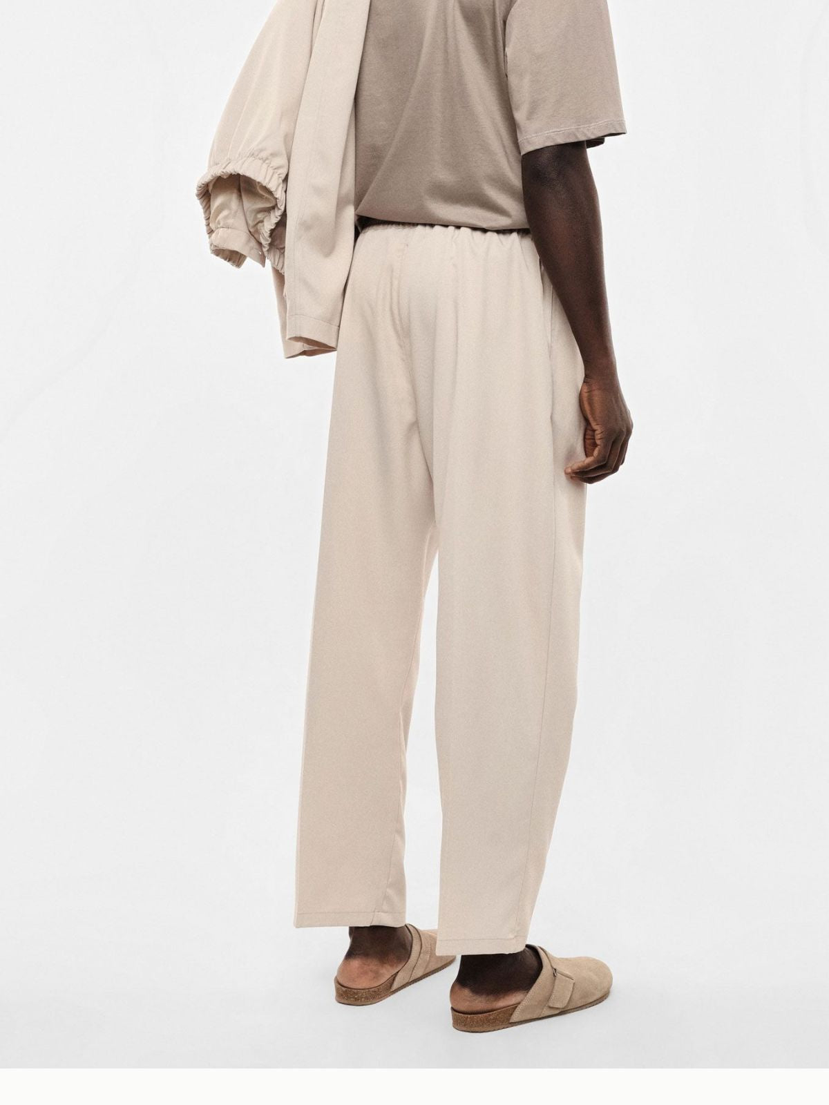 Pantalone regular - fit vita media con coulisse Uomo - Imperial - World Fashion