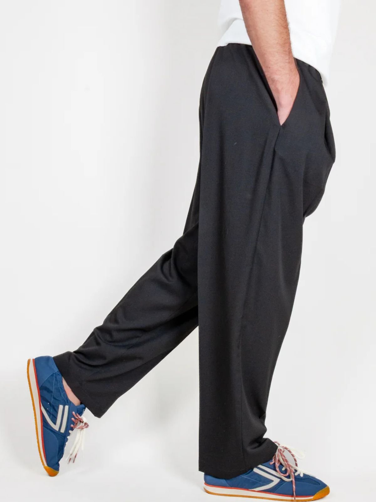 Pantalone regular - fit vita media con coulisse Uomo - Imperial - World Fashion