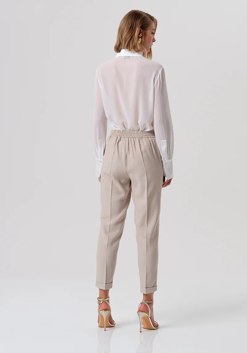 Pantalone regular modello chino Donna - Fracomina - World Fashion