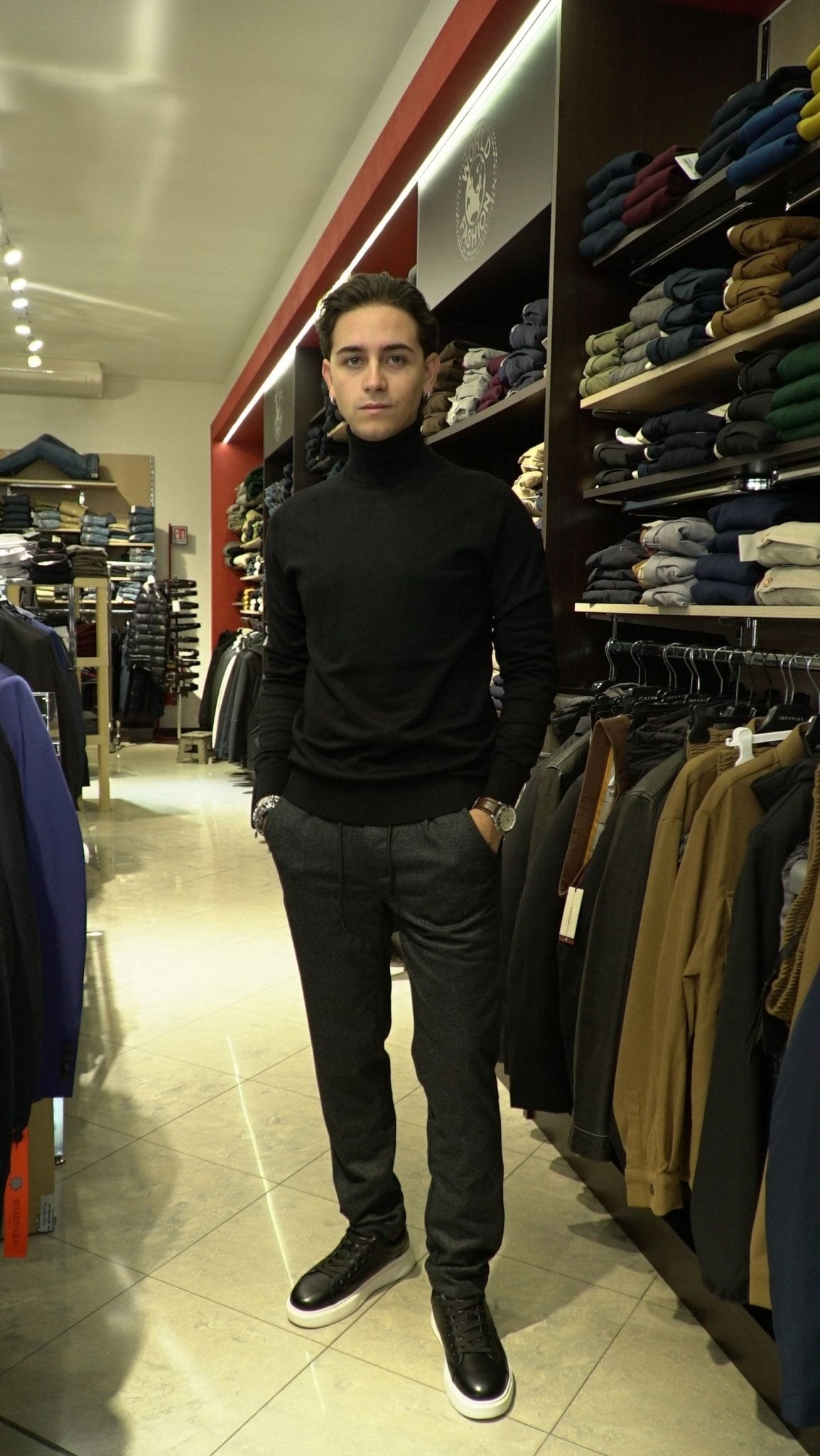 Pantalone Uomo, Coulisse + Elastico, Pinces Uomo - Yes Zee - P680WN00 - World Fashion