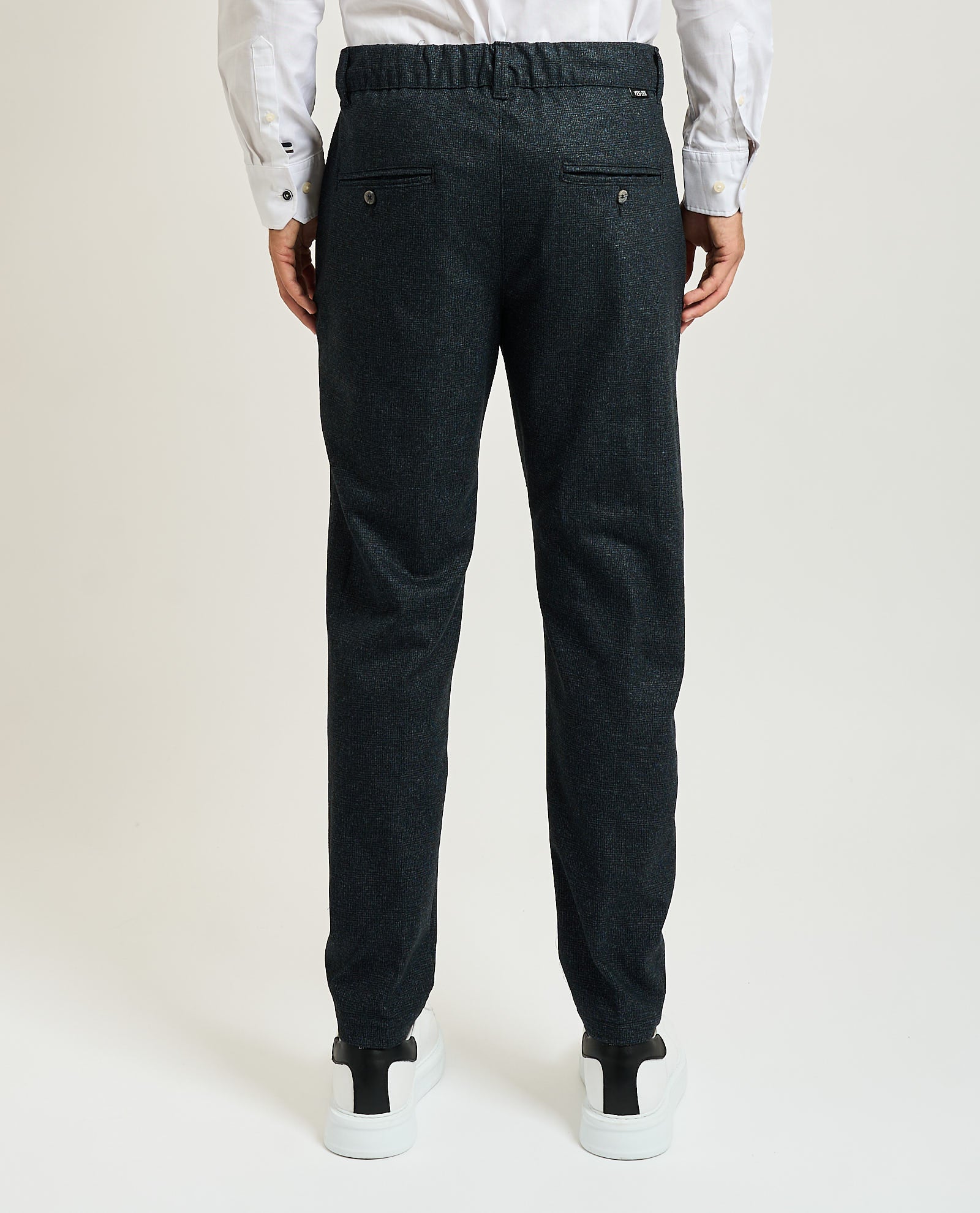 Pantalone Uomo, Coulisse + Elastico, Pinces Uomo - Yes Zee - P680WN00 - World Fashion