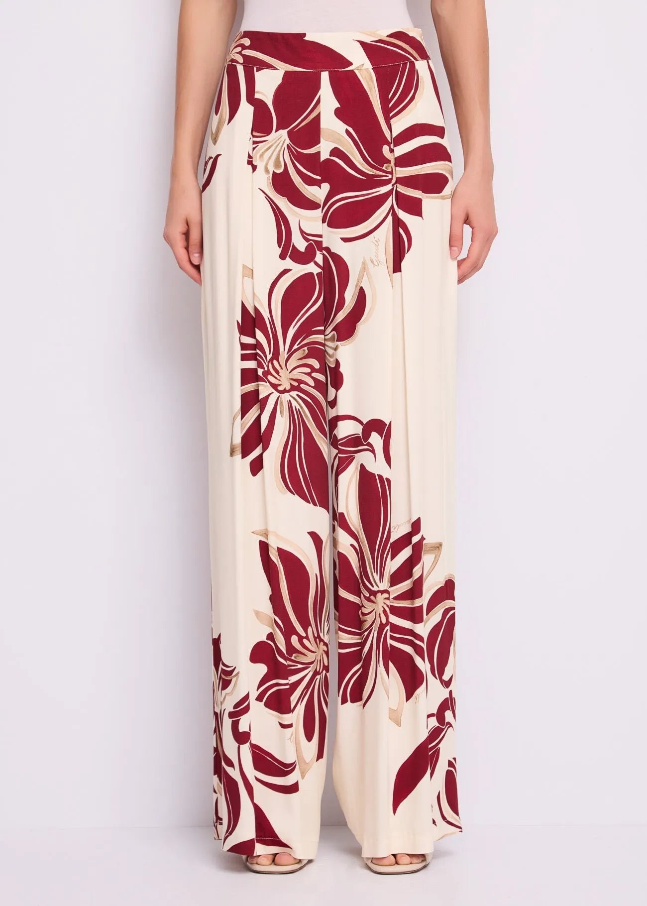 Pantaloni con stampa floreale Donna - Gaudì Fashion - World Fashion