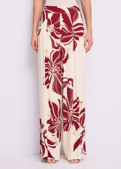 Gaudì - Pantalone con stampa floreale - Donna