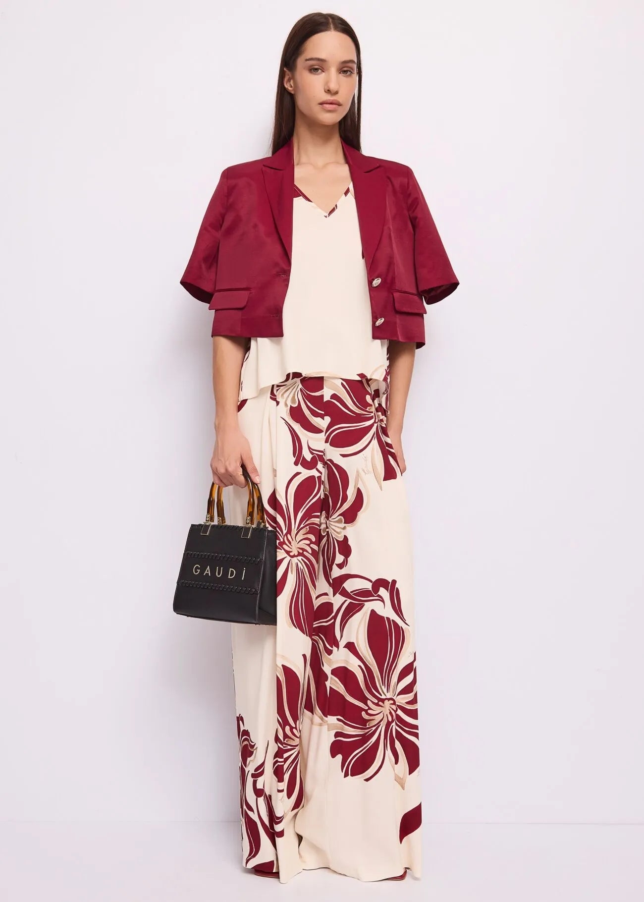 Pantaloni con stampa floreale Donna - Gaudì Fashion - World Fashion