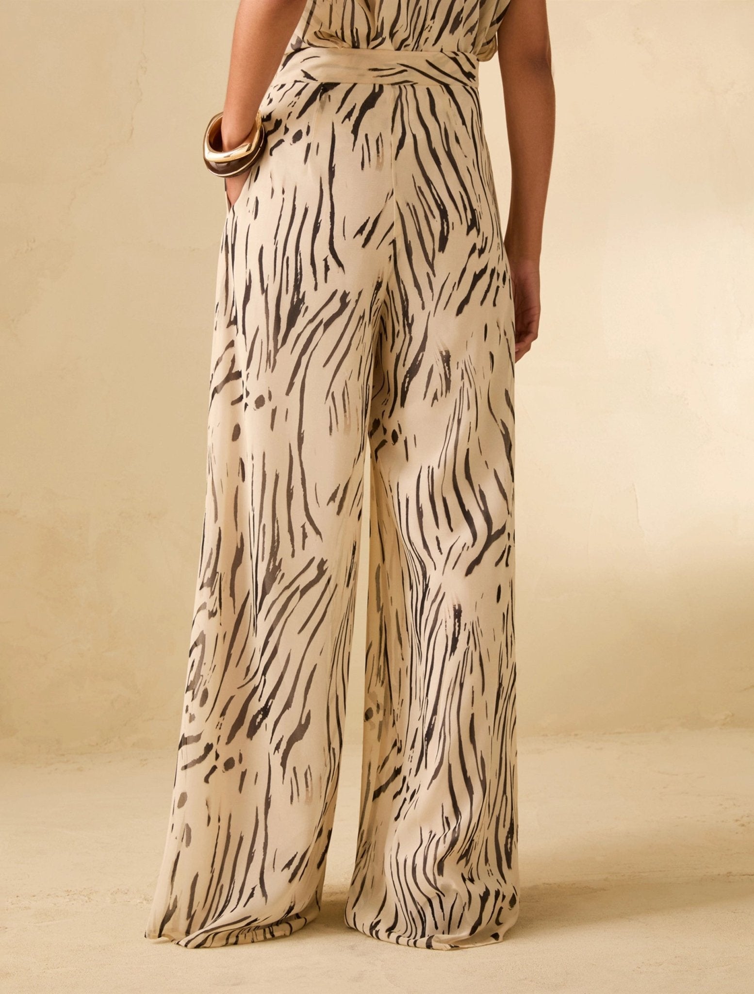 Pantaloni In Doppio Raso Donna - PennyBlack - World Fashion