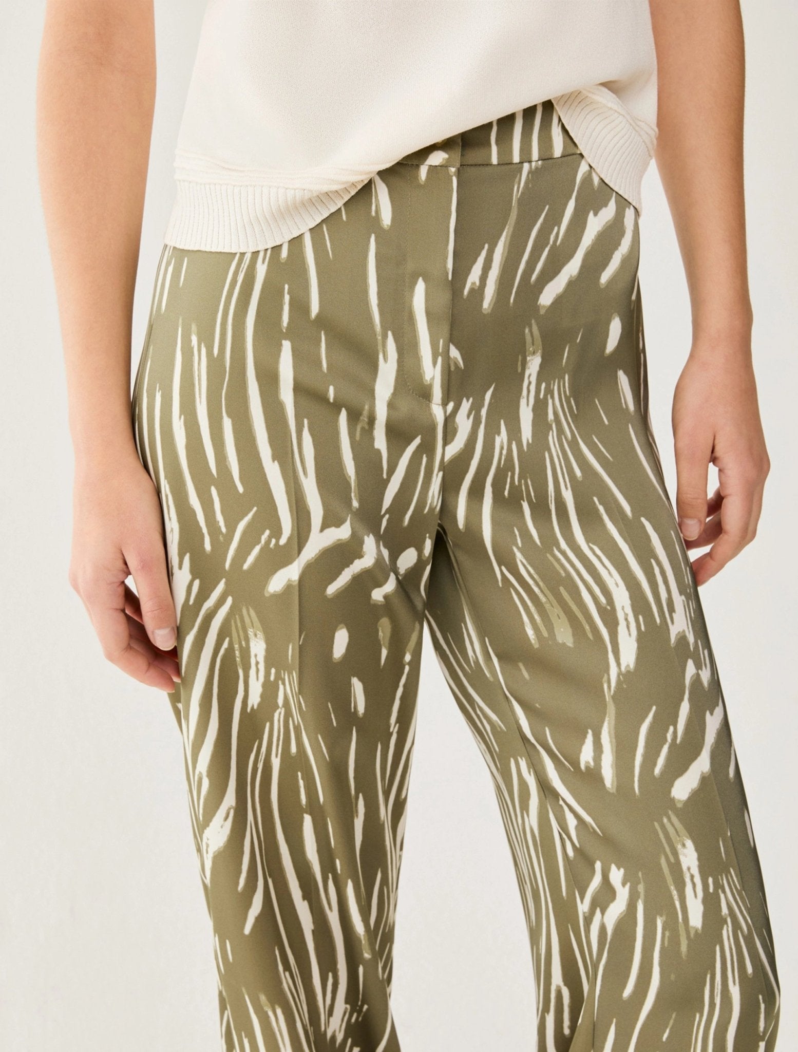 Pantaloni In Doppio Raso Donna - PennyBlack - World Fashion