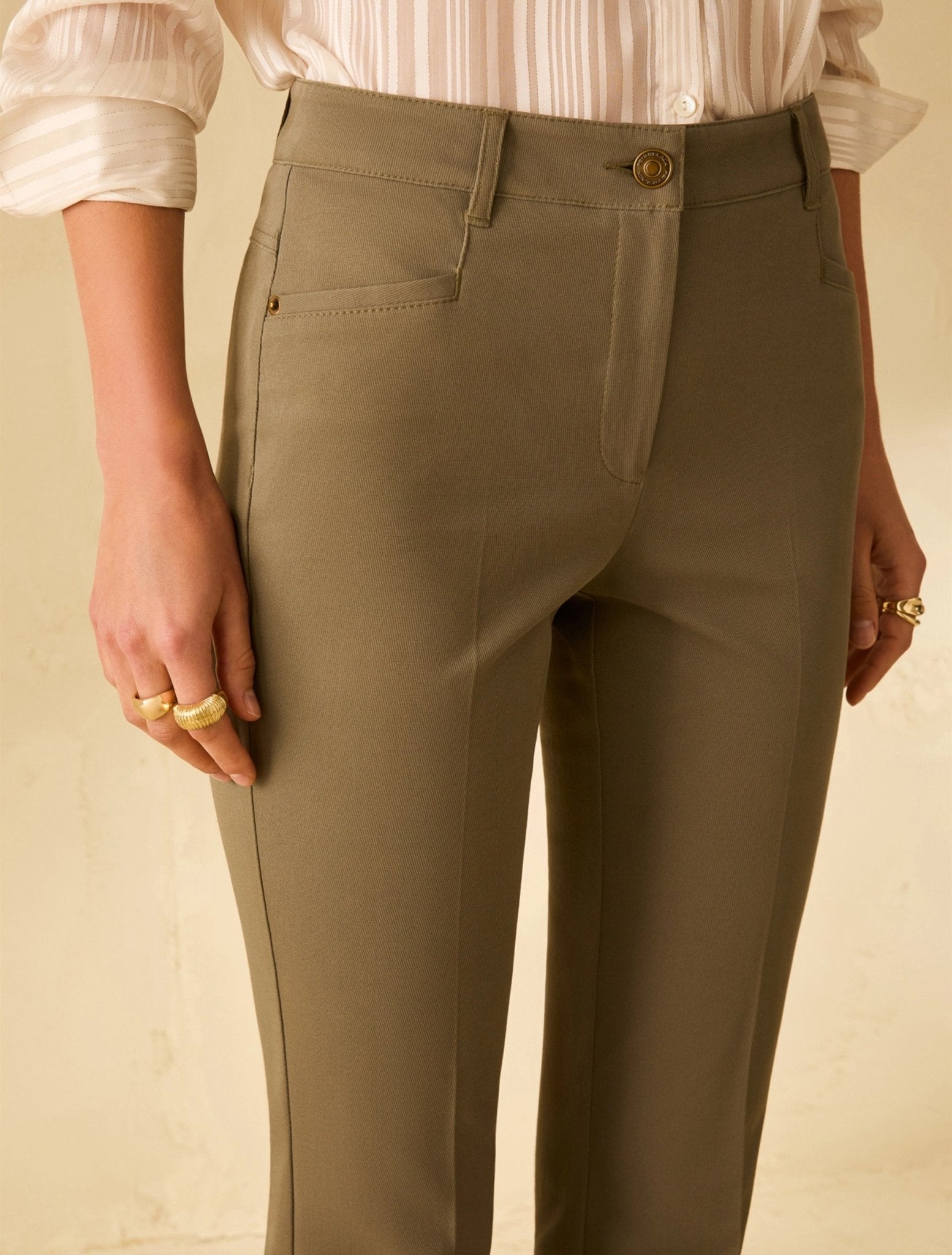 Pantaloni Mini - Flare Fit Donna - PennyBlack - World Fashion