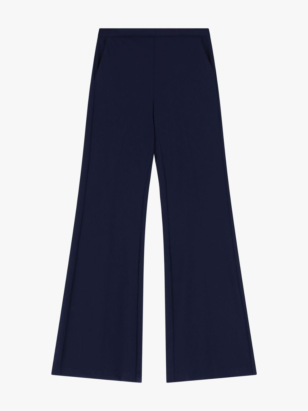 Pantalonie flare sartoriali vita alta pinces Donna - Imperial - World Fashion