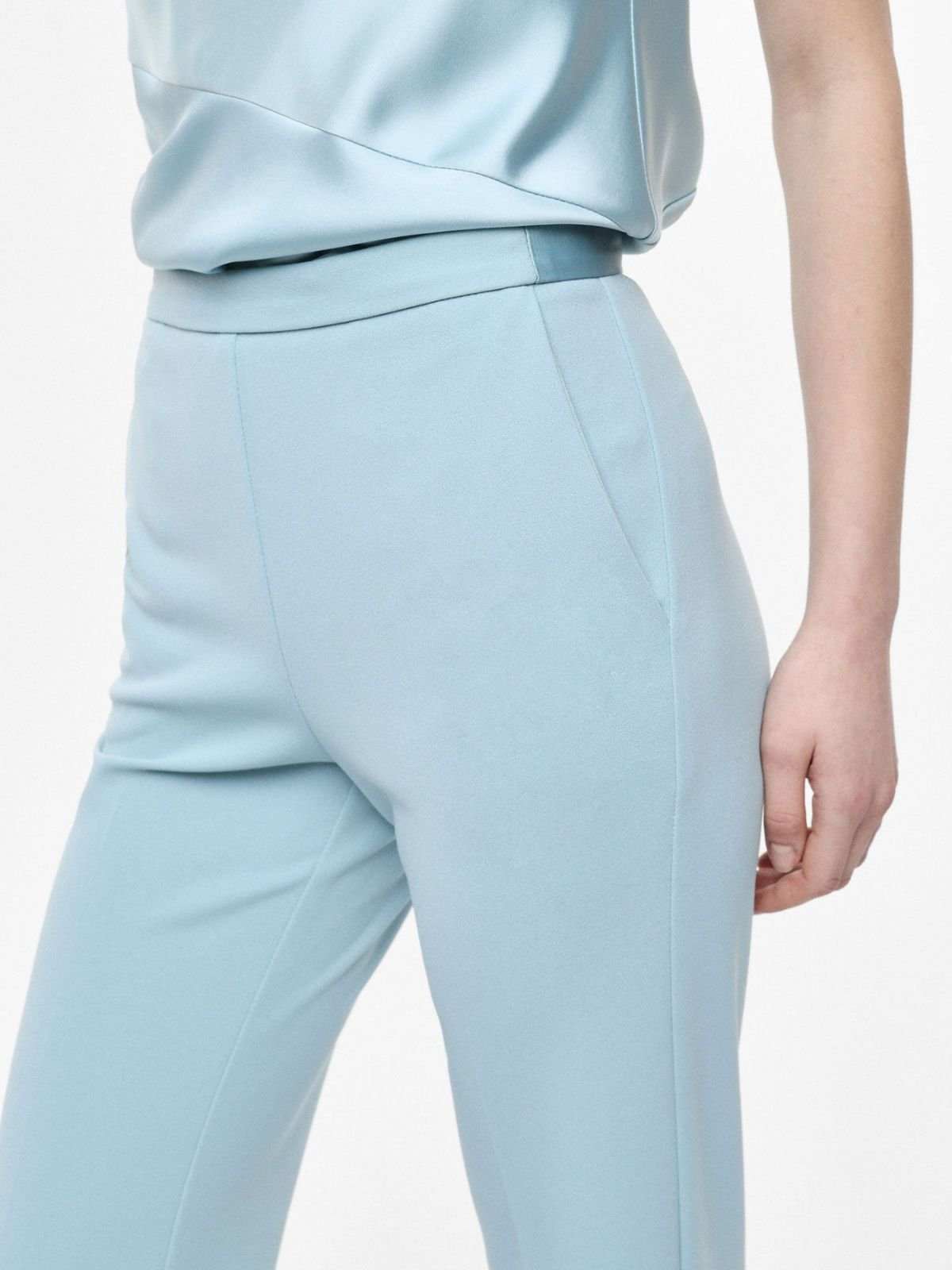 Pantalonie flare sartoriali vita alta pinces Donna - Imperial - World Fashion