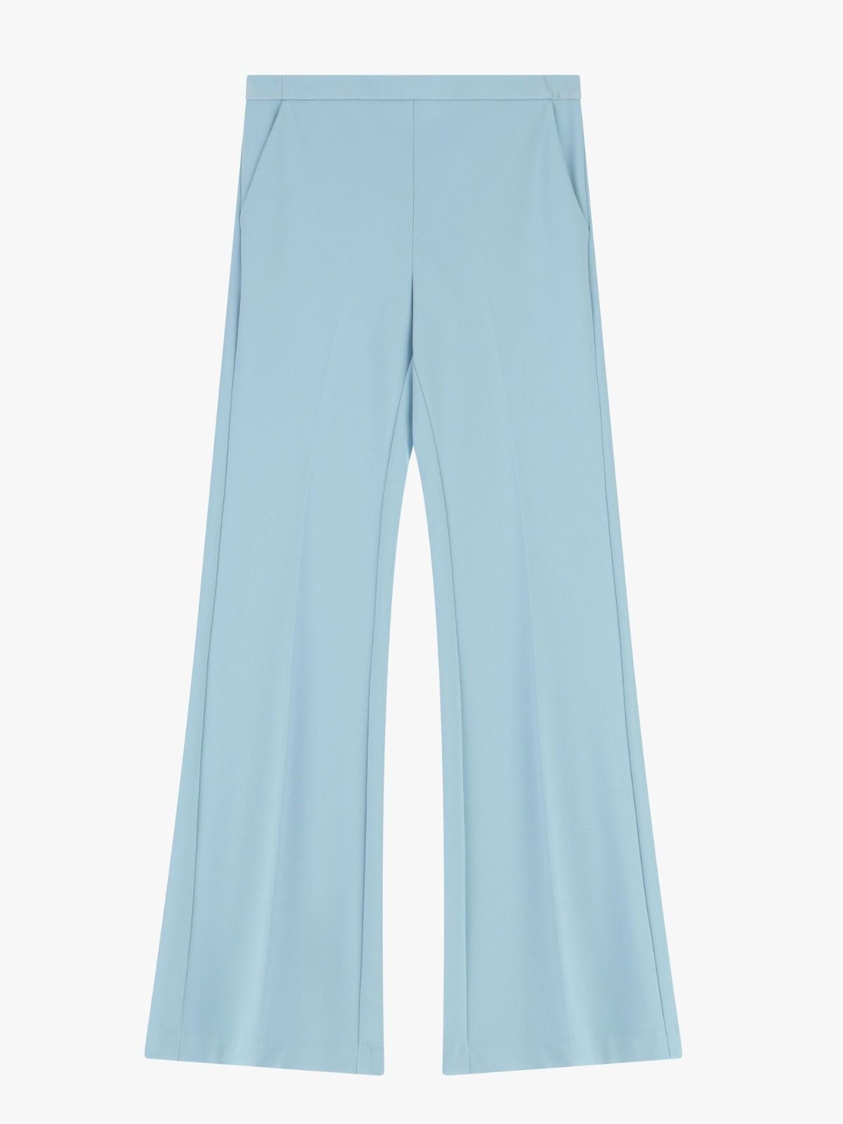 Pantalonie flare sartoriali vita alta pinces Donna - Imperial - World Fashion