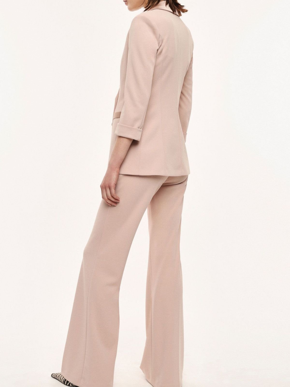 Pantalonie flare sartoriali vita alta pinces Donna - Imperial - World Fashion