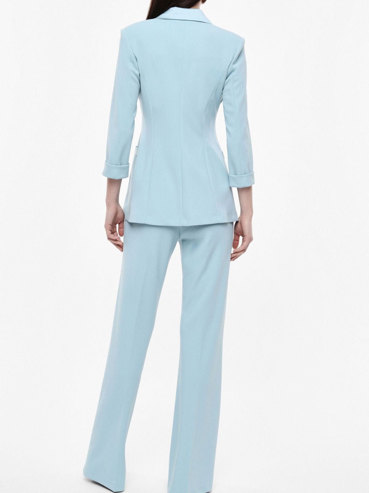 Pantalonie flare sartoriali vita alta pinces Donna - Imperial - World Fashion