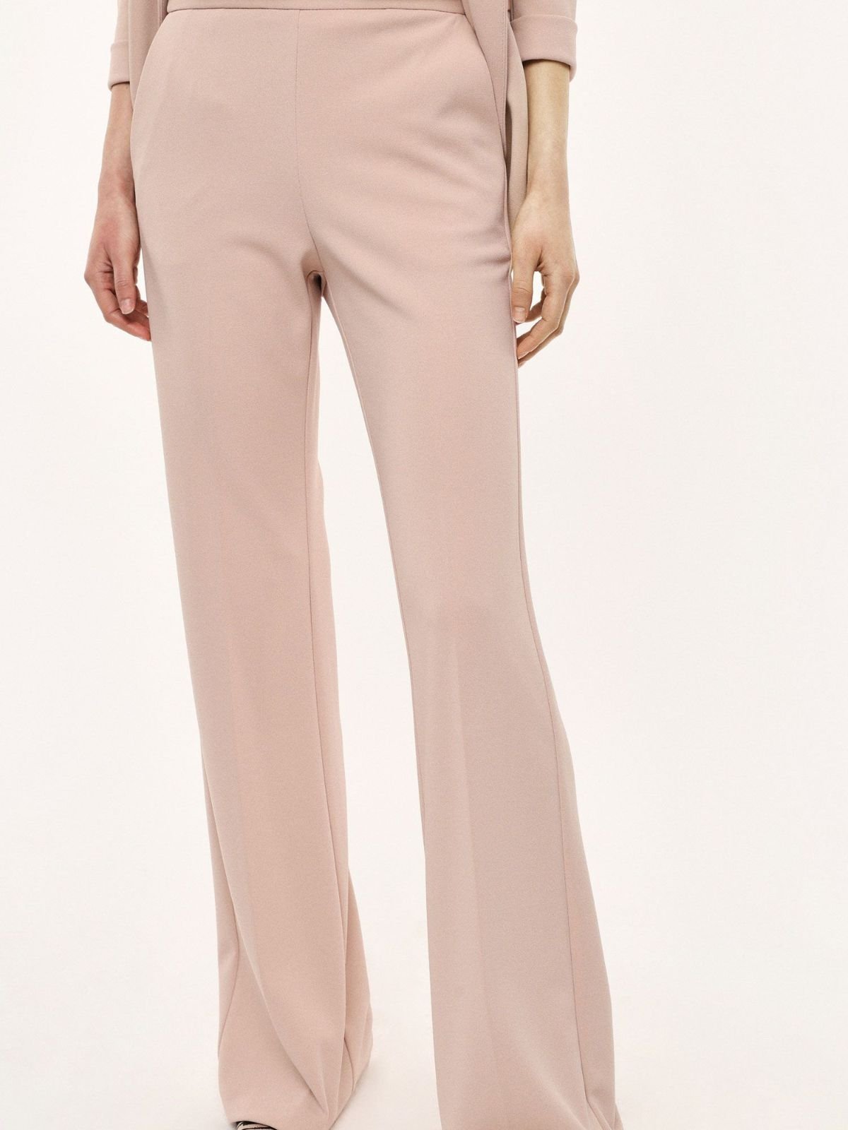Pantalonie flare sartoriali vita alta pinces Donna - Imperial - World Fashion