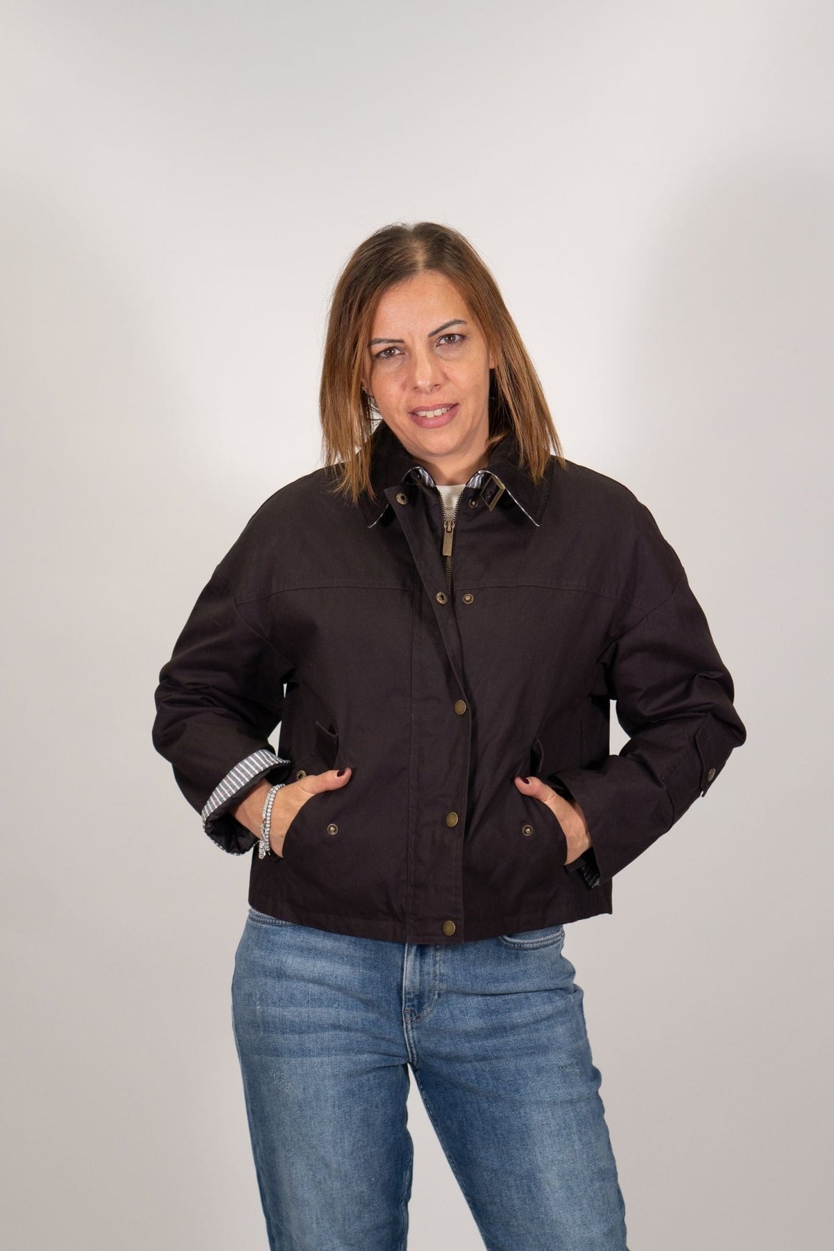 PennyBlack - Giacca Giubbino in cotone cerato - Donna - World Fashion