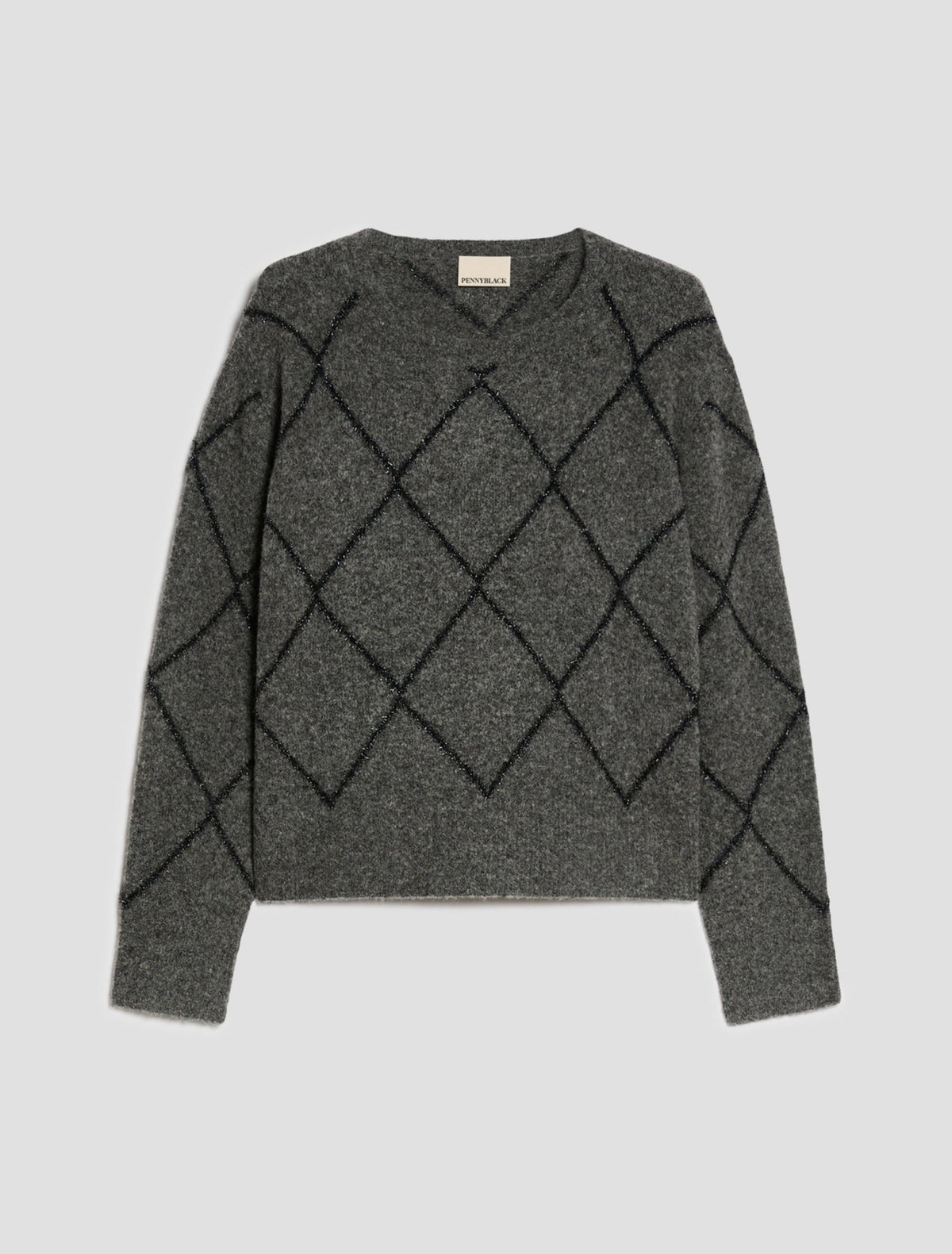 PennyBlack - Maglia con rombi in lamé - Donna - World Fashion