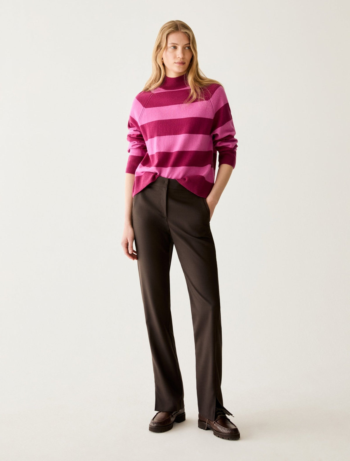 PennyBlack - Pantaloni con dettagli in raso - Donna - World Fashion