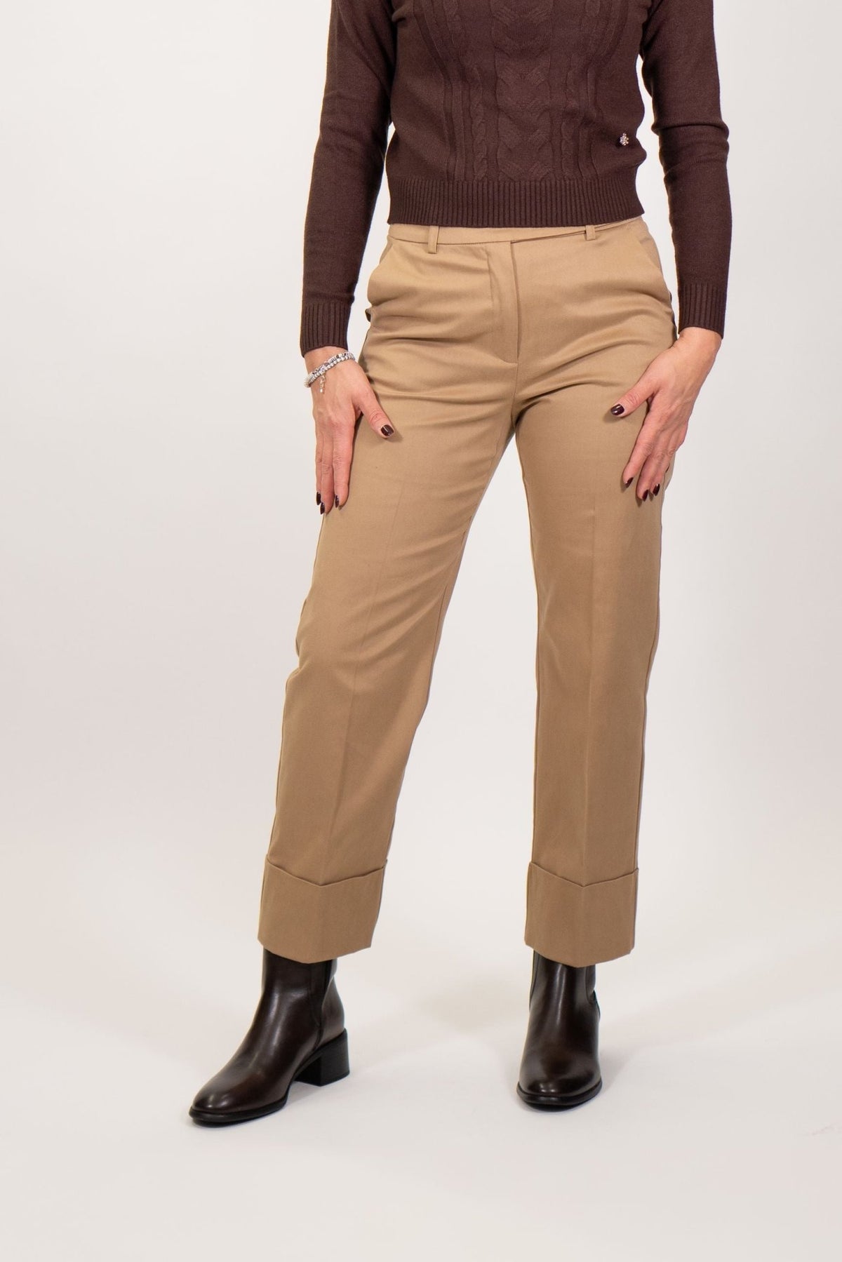 PennyBlack - Pantaloni in raso di cotone - Donna - World Fashion