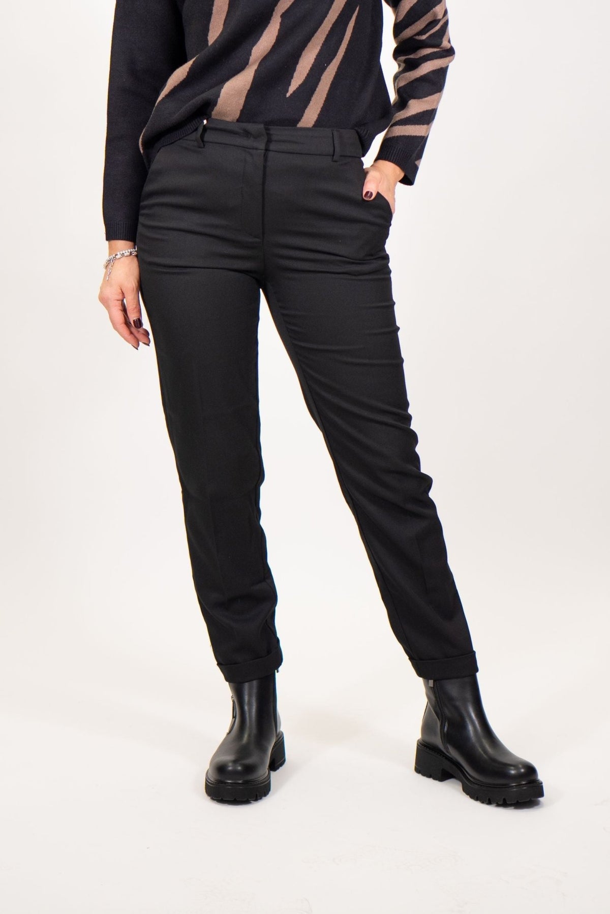 PennyBlack - Pantaloni slim fit sartoriali - Donna - World Fashion