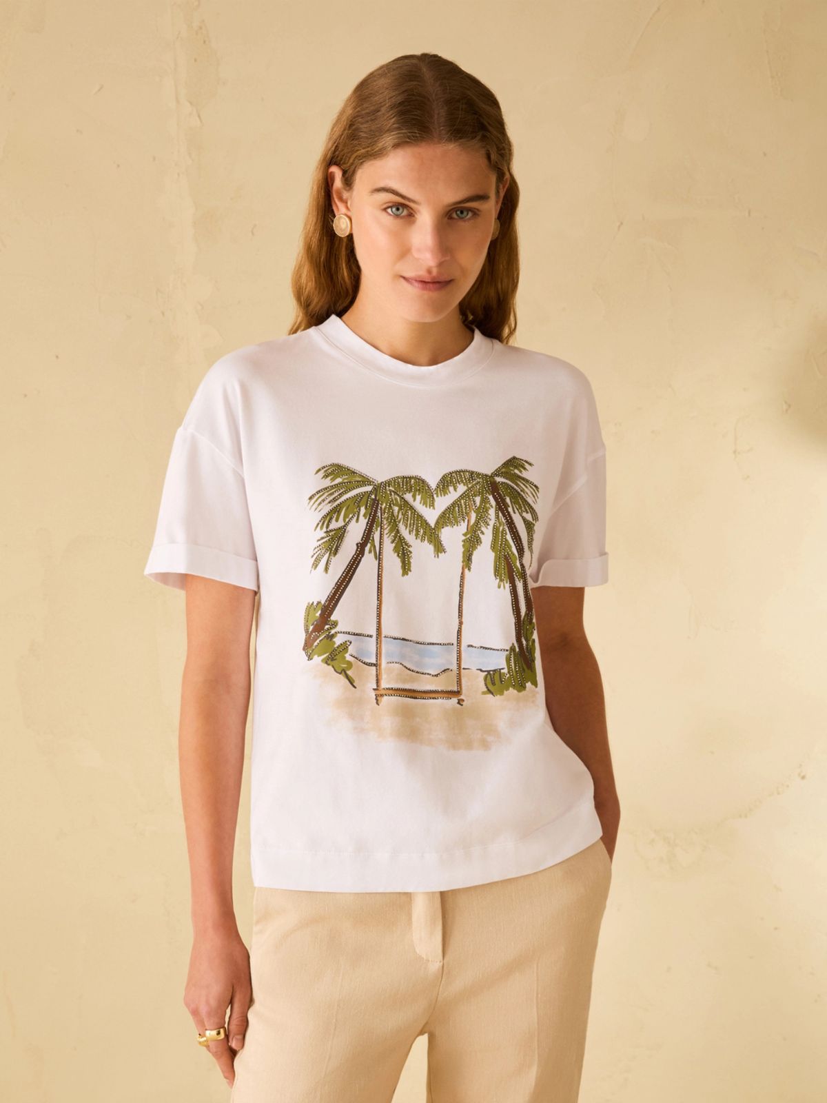 PennyBlack - T-Shirt Con Stampa E Strass - Donna - World Fashion