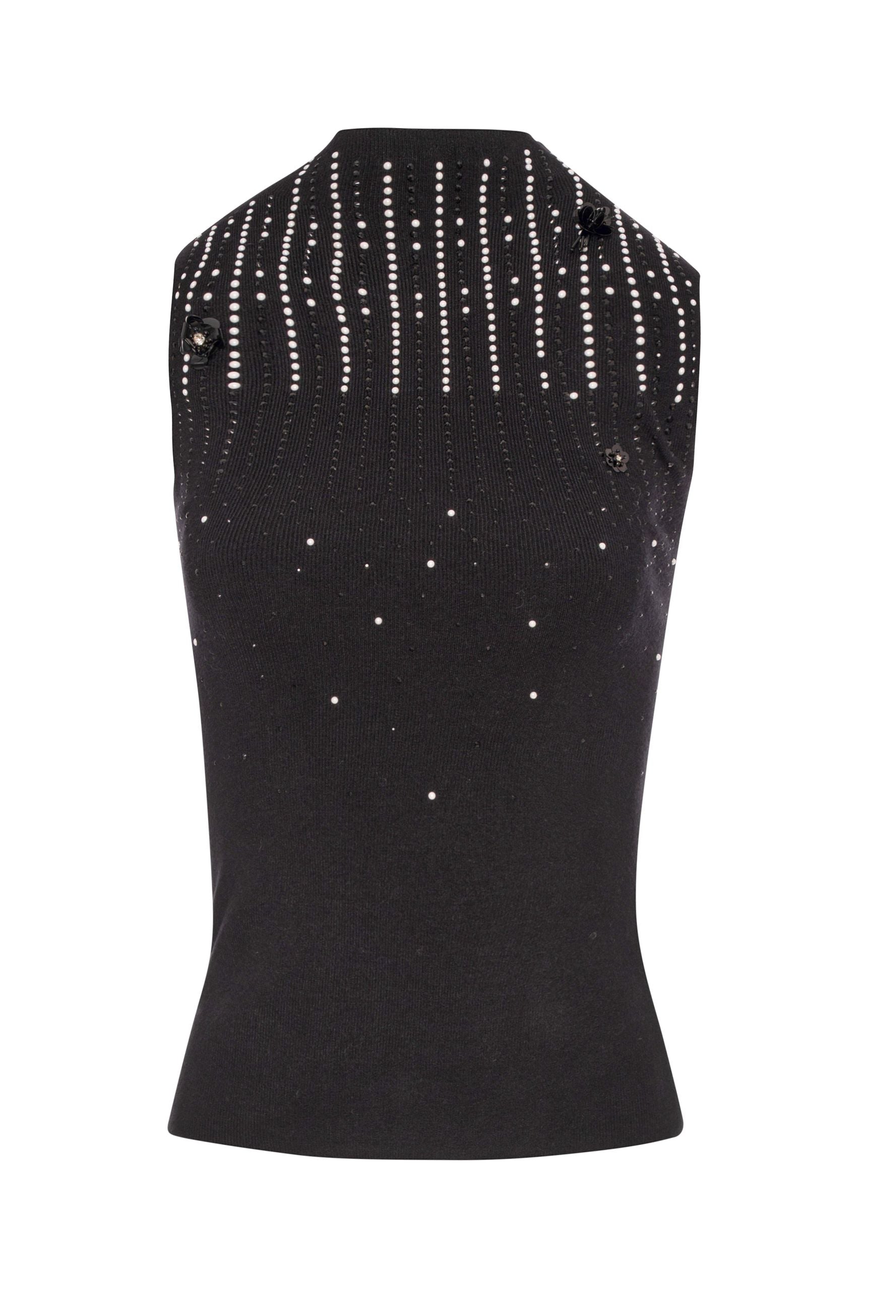 Fracomina - Canotta coreana in maglia - Donna