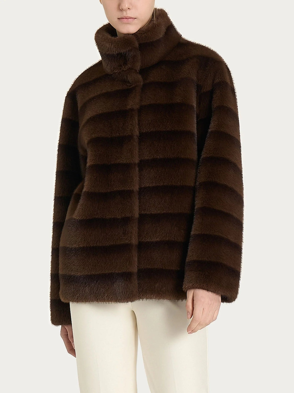 Ragno - Giaccone double-face in Vegan Fur - Donna - World Fashion