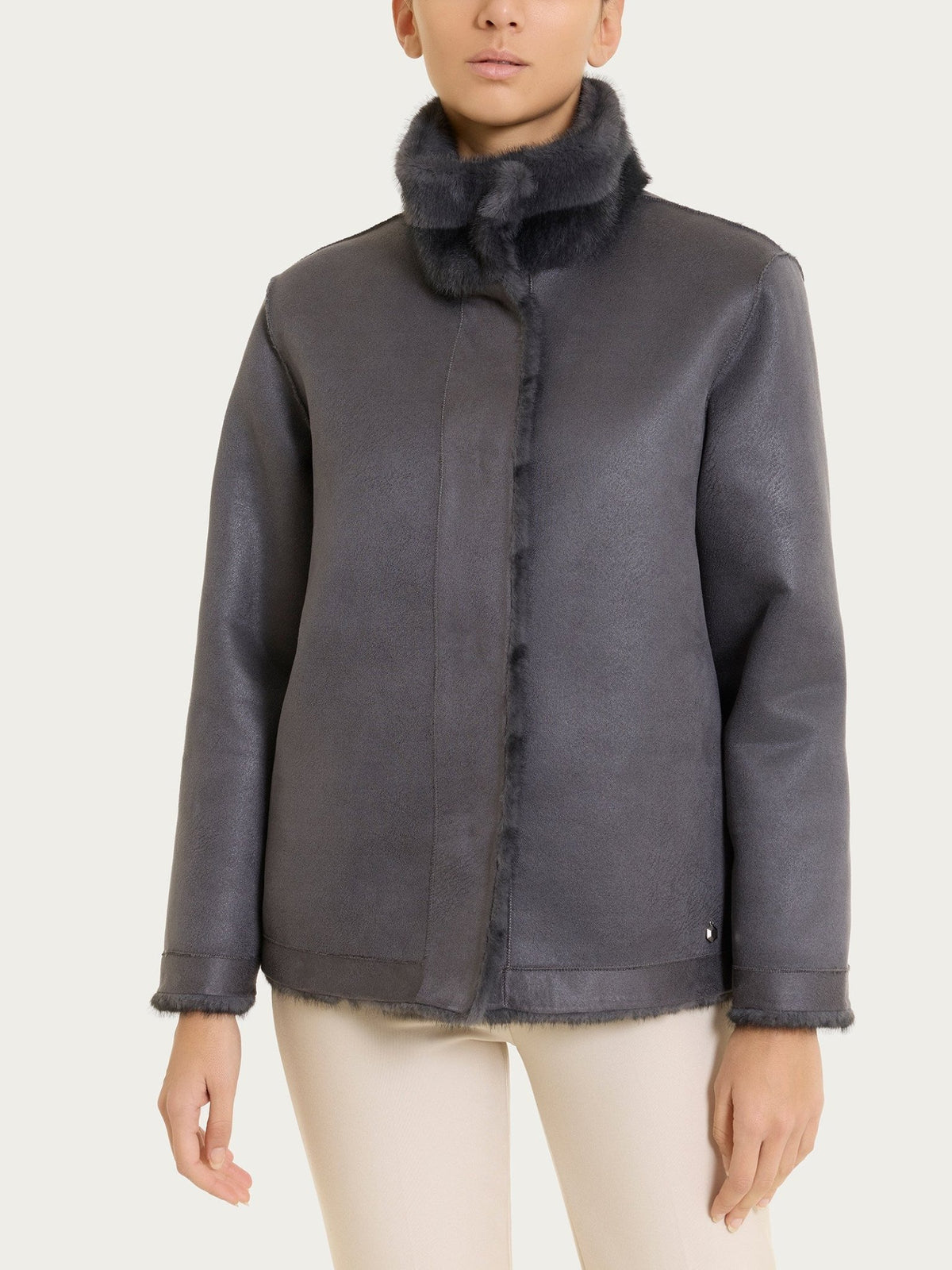 Ragno - Giaccone double-face in Vegan Fur - Donna - World Fashion