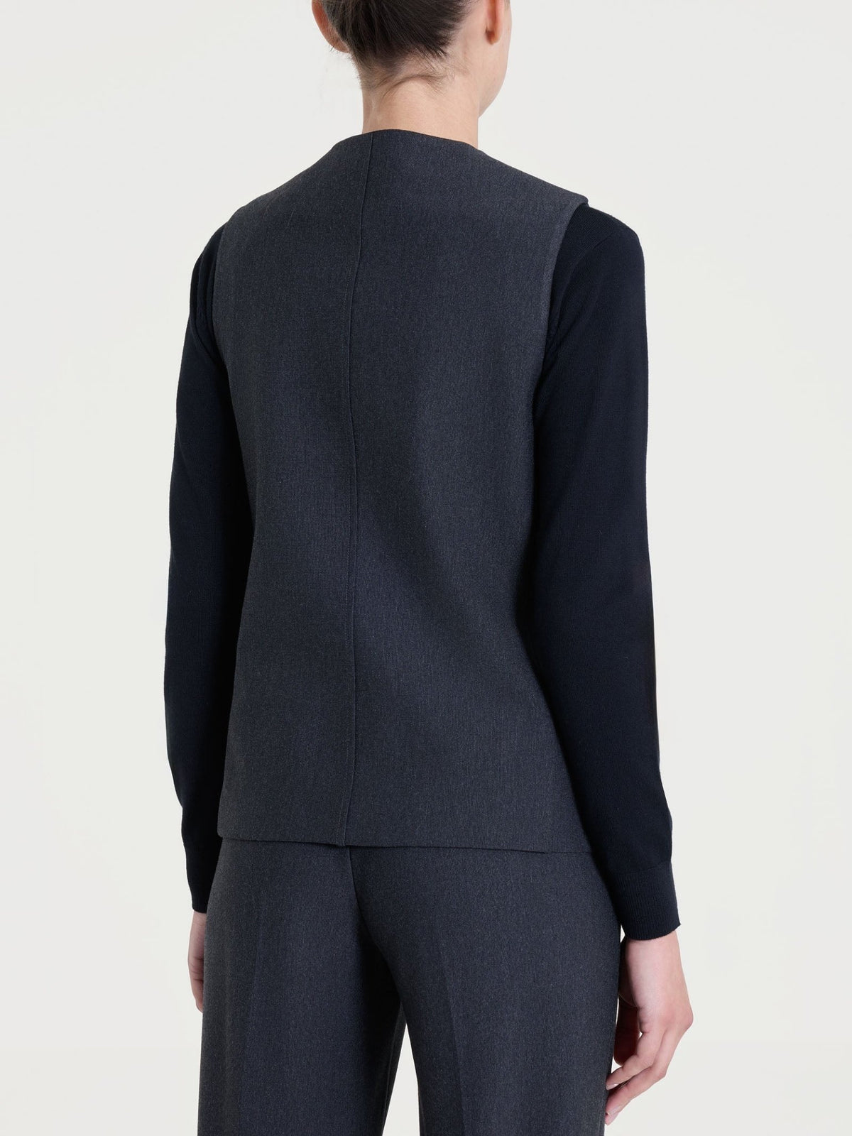 Ragno - Gilet con quattro bottoni in Compact - Donna - World Fashion
