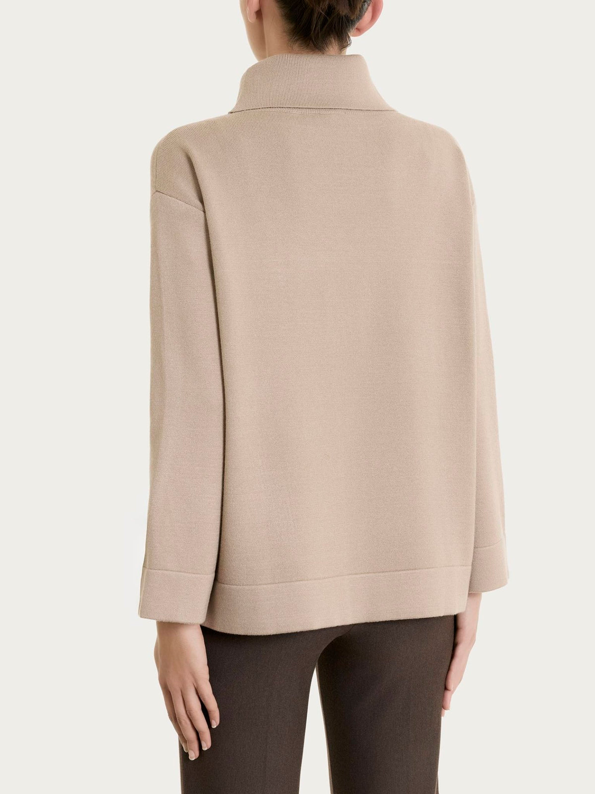 Ragno - Maglia con collo a ciambella in NaturalSoft - Donna - World Fashion