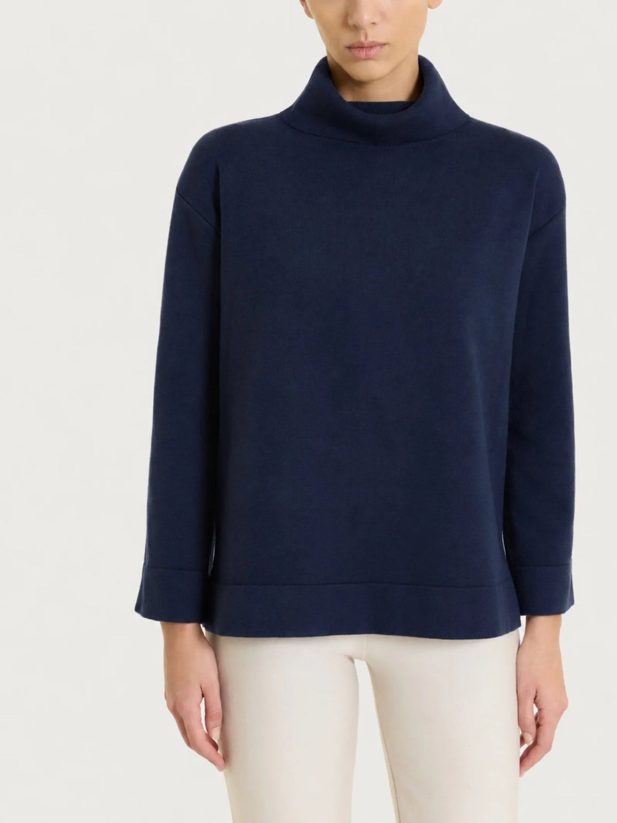 Ragno - Maglia con collo a ciambella in NaturalSoft - Donna - World Fashion