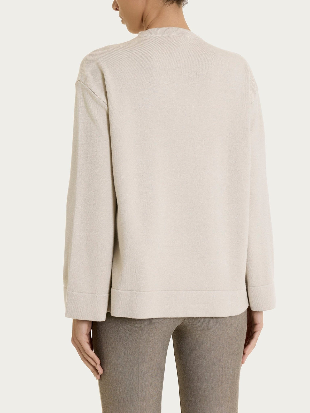 Ragno - Maglia girocollo a manica lunga in Soft Wool - Donna - World Fashion